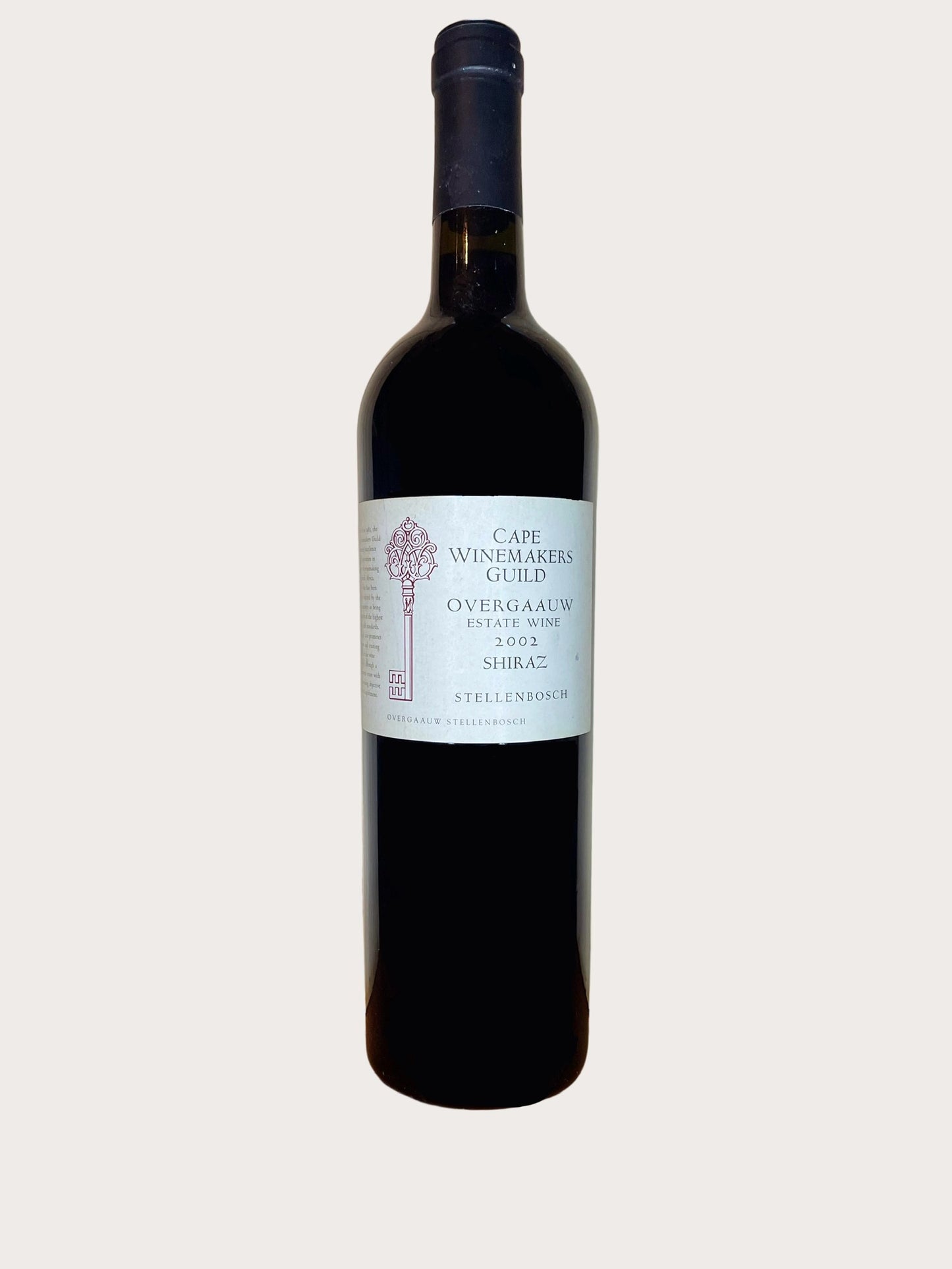 Cape Winemakers Guild Overgaauw Shiraz 2002