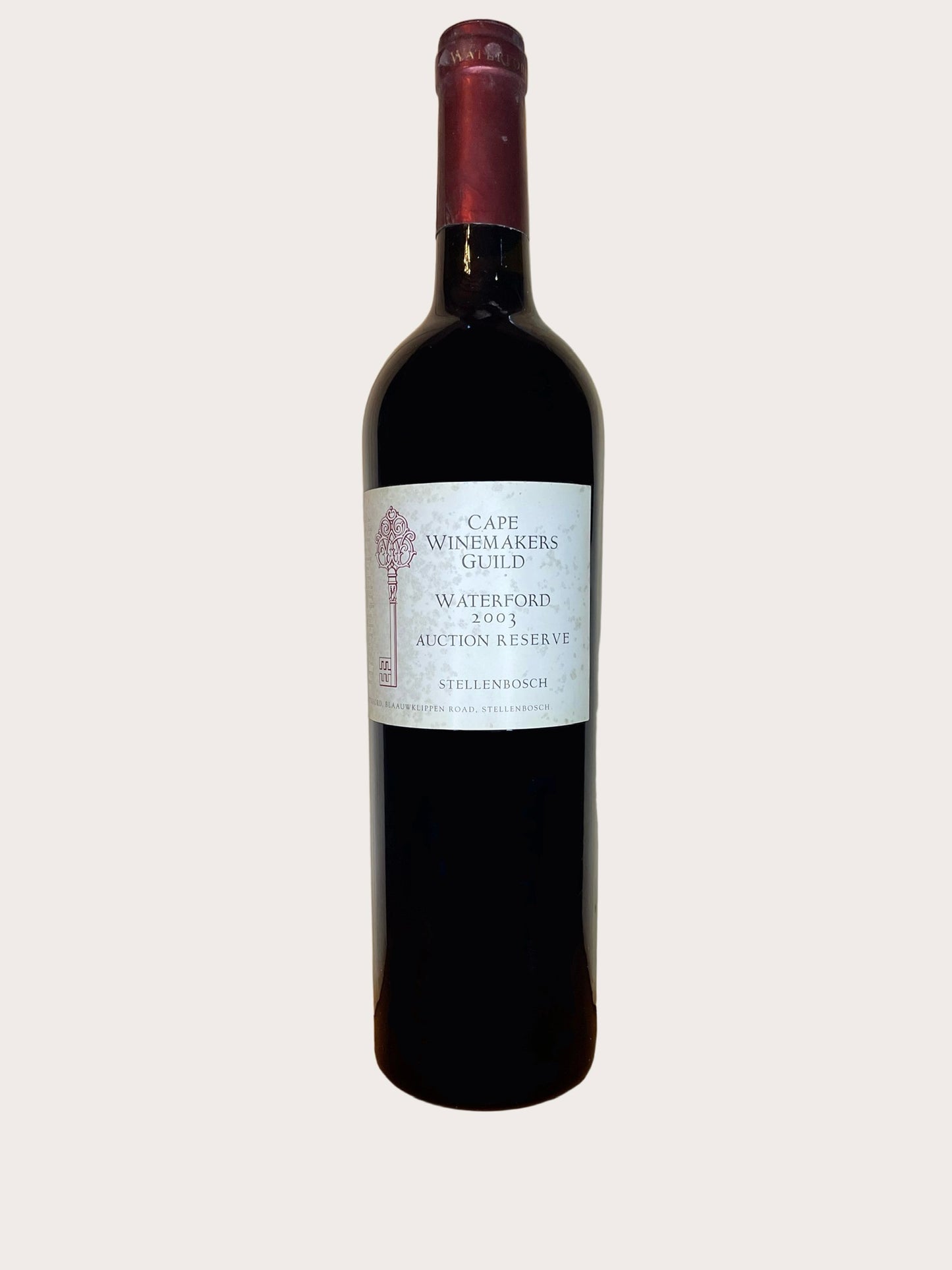 Cape Winemakers Guild Waterford Auction Reserve 2003
